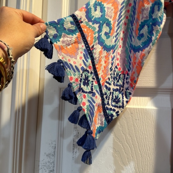 Lilly Pulitzer Joelle Smocked Tassel Trim Dress XXS - Picture 5 of 9